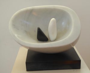 Oval with Two Forms 1971 by Barbara Hepworth
